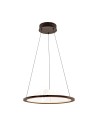 Italux Baret Wisząca LED 26W 900 lm 3000K (Ciepła biel) Kawowy PND-58038-26W-3K