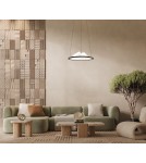 Lampy wiszące LED - Italux Baret Wisząca LED 26W 900 lm 3000K (Ciepła biel) Kawowy PND-58038-26W-3K - product 4