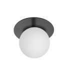 Kinkiety - UMMO BORRA A czarna lampa ścienna / kinkiet B2A12000 - product 1