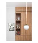 Lampy wiszące - UMMO BORRA B 3L potrójna sufitowa lampa wisząca z mosiądzem BRB331PL - product 4