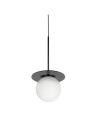 UMMO BORRA B czarna sufitowa lampa wisząca BRB122P0