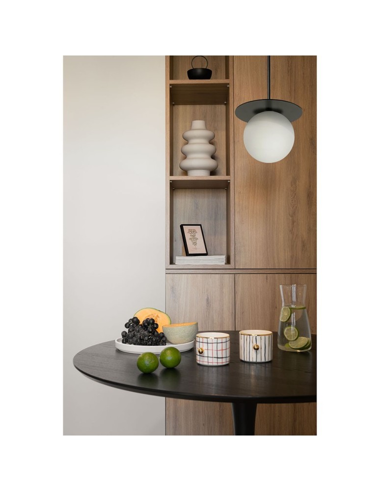 Lampy wiszące - UMMO BORRA B czarna sufitowa lampa wisząca BRB122P0 - product kolory-swiatla.pl 2