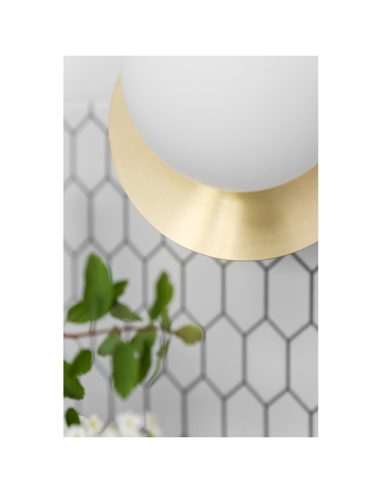 UMMO BORRA A mosiężna lampa ścienna / kinkiet z podwyższoną szczelnością IP44 BRA120S0 UMMO BORRA A mosiężna lampa ścienna / kinkiet z podwyższoną szczelnością IP44 BRA120S0