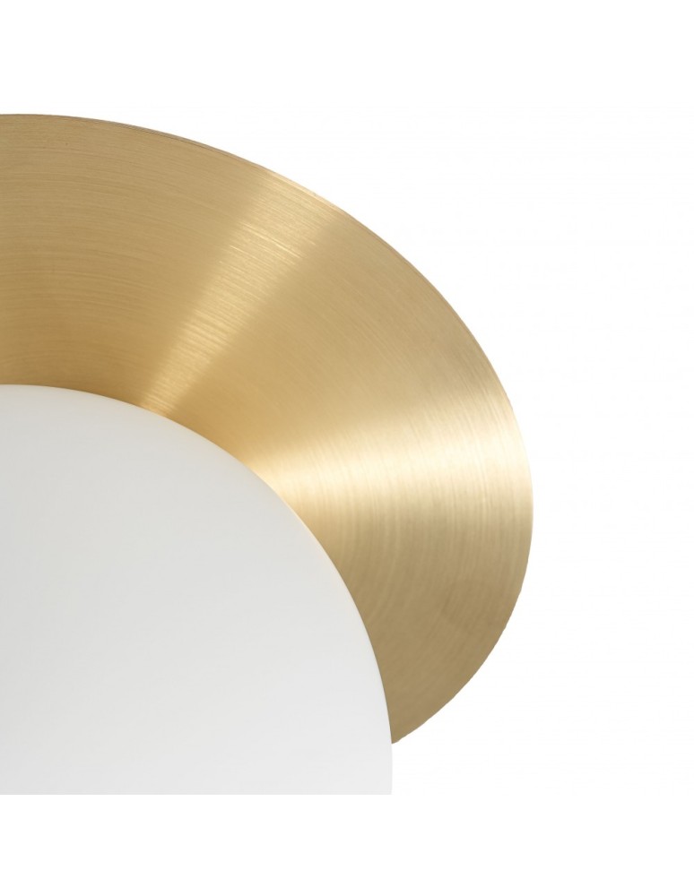UMMO BORRA A mosiężna lampa ścienna / kinkiet z podwyższoną szczelnością IP44 BRA120S0 UMMO BORRA A mosiężna lampa ścienna / kinkiet z podwyższoną szczelnością IP44 BRA120S0