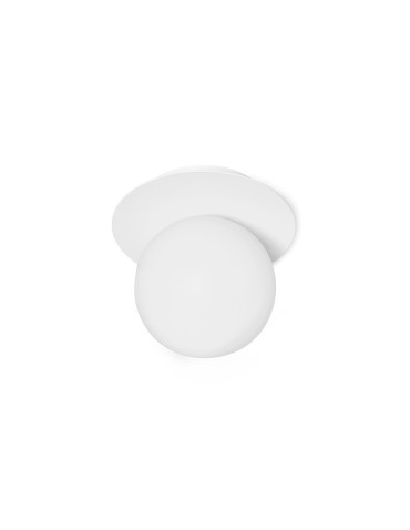 UMMO BORRA A Biała Lampa Ścienna / Kinkiet B1A11000