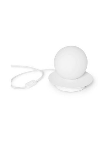 UMMO BORRA ST biała lampa stołowa B1A111P1