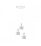 Lampy wiszące - UMMO ENKEL 3P biała lampa sufitowa EN3311P3 - product 1