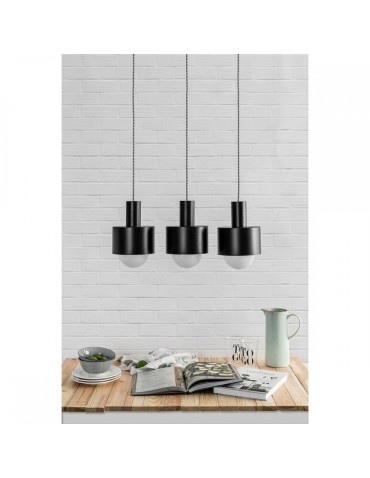 UMMO ENKEL 3P czarna lampa wisząca / plafon EN3322P3 - produkt 2