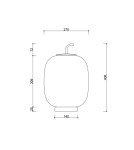UMMO EPLI ST biała lampa stołowa EPS111P1 UMMO EPLI ST biała lampa stołowa EPS111P1