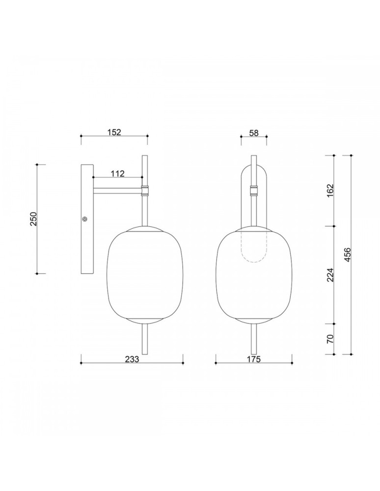 UMMO EPLI MINI czarna lampa ścienna / kinkiet z podwyższoną szczelnością IP44 EMK120S0