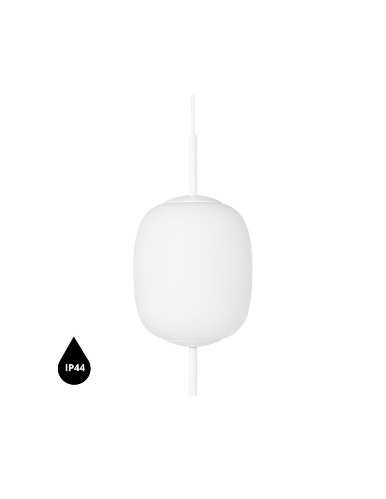 UMMO EPLI MINI biała sufitowa lampa wisząca z podwyższoną szczelnością IP44 EM0111PS0 UMMO EPLI MINI biała sufitowa lampa wisząca z podwyższoną szczelnością IP44 EM0111PS0