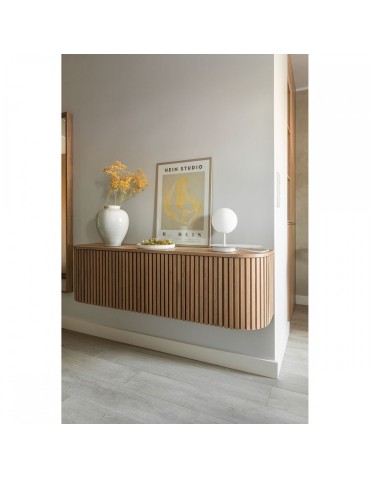 UMMO HANEA ST biała lampa stołowa z półką HAS111P1 - product 2