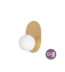 Kinkiety łazienkowe - UMMO HANEA mosiężna lampa ścienna / kinkiet HA013000 - product 1