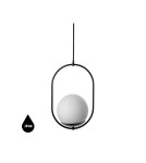 UMMO KOBAN B czarna sufitowa lampa wisząca z podwyższoną szczelnością IP44 KOB122PS0 UMMO KOBAN B czarna sufitowa lampa wisząca z podwyższoną szczelnością IP44 KOB122PS0