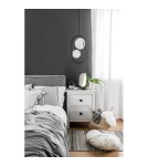 UMMO KOBAN C czarna sufitowa lampa wisząca z podwyższoną szczelnością IP44 KOC222PS0 UMMO KOBAN C czarna sufitowa lampa wisząca z podwyższoną szczelnością IP44 KOC222PS0