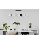 UMMO KOP D czarna lampa przysufitowa/ plafon z podwyższoną szczelnością IP44 KPD420S3 UMMO KOP D czarna lampa przysufitowa/ plafon z podwyższoną szczelnością IP44 KPD420S3