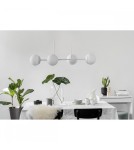 Lampy wiszące - UMMO KOP E biała sufitowa lampa wisząca z podwyższoną szczelnością IP44 KPE411PS0 - product 2