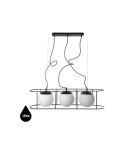 UMMO KUGLO D sufitowa lampa wisząca z podwyższoną szczelnością IP44 KUD322BS0 UMMO KUGLO D sufitowa lampa wisząca z podwyższoną szczelnością IP44 KUD322BS0