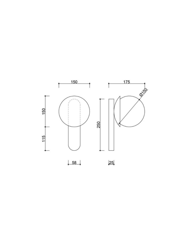 Kinkiety - UMMO KUUL D1 Biała Lampa Ścienna / Kinkiet Z Włącznikiem KLD11001 - product kolory-swiatla.pl 3
