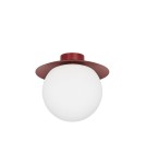 Lampy sufitowe - UMMO KUUL C burgundowa lampa sufitowa / plafon KLC14000 - product 1