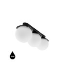 UMMO KUUL B czarna lampa sufitowa / plafon z podwyższoną szczelnością IP44 KLB320S0 UMMO KUUL B czarna lampa sufitowa / plafon z podwyższoną szczelnością IP44 KLB320S0