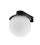 UMMO KUUL B czarna lampa sufitowa / plafon z podwyższoną szczelnością IP44 KLB320S0 UMMO KUUL B czarna lampa sufitowa / plafon z podwyższoną szczelnością IP44 KLB320S0