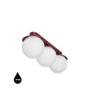 UMMO KUUL B burgundowa lampa sufitowa / plafon z podwyższoną szczelnością IP44 KLB340S0 UMMO KUUL B burgundowa lampa sufitowa / plafon z podwyższoną szczelnością IP44 KLB340S0