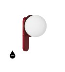 UMMO KUUL D burgundowa lampa ścienna / kinkiet z podwyższoną szczelnością IP44 KLD140S0 UMMO KUUL D burgundowa lampa ścienna / kinkiet z podwyższoną szczelnością IP44 KLD140S0