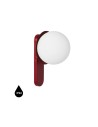 UMMO KUUL D burgundowa lampa ścienna / kinkiet z podwyższoną szczelnością IP44 KLD140S0 UMMO KUUL D burgundowa lampa ścienna / kinkiet z podwyższoną szczelnością IP44 KLD140S0