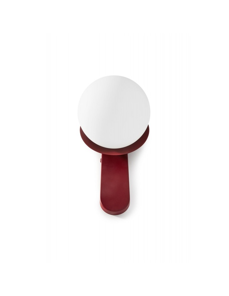 UMMO KUUL D burgundowa lampa ścienna / kinkiet z podwyższoną szczelnością IP44 KLD140S0 UMMO KUUL D burgundowa lampa ścienna / kinkiet z podwyższoną szczelnością IP44 KLD140S0