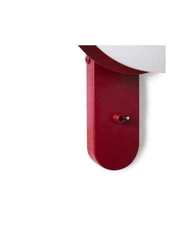 UMMO KUUL D1 Burgundowa Lampa Ścienna / Kinkiet Z Włącznikiem KLD14001 - produkt 2