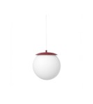 Lampy wiszące - UMMO KUUL E burgundowa sufitowa lampa wisząca KLE141P0 - product 1