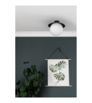 Lampy sufitowe łazienkowe - UMMO KUUL C czarna lampa sufitowa / plafon z podwyższoną szczelnością IP44 KLC120S0 - product 2