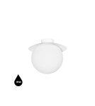 Lampy sufitowe łazienkowe - UMMO KUUL C biała lampa sufitowa / plafon z podwyższoną szczelnością IP44 KLC110S0 - product 1