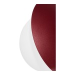 Lampy sufitowe łazienkowe - UMMO KUUL C burgundowa lampa sufitowa / plafon z podwyższoną szczelnością IP44 KLC140S0 - product 4
