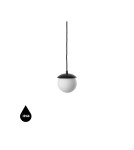 UMMO KUUL F czarna sufitowa lampa wisząca z podwyższoną szczelnością IP44 KLF122PS0 UMMO KUUL F czarna sufitowa lampa wisząca z podwyższoną szczelnością IP44 KLF122PS0