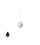 Lampy wiszące - UMMO KUUL F biała sufitowa lampa wisząca z podwyższoną szczelnością IP44 KLF111PS0 - product 1
