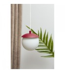 UMMO KUUL F burgundowa sufitowa lampa wisząca z podwyższoną szczelnością IP44 KLF141PS0 UMMO KUUL F burgundowa sufitowa lampa wisząca z podwyższoną szczelnością IP44 KLF141PS0