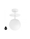 UMMO PLAAT B biała lampa przysufitowa / plafon z podwyższoną szczelnością IP44 PLB110S3 UMMO PLAAT B biała lampa przysufitowa / plafon z podwyższoną szczelnością IP44 PLB110S3