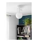 UMMO PLAAT B biała lampa przysufitowa / plafon z podwyższoną szczelnością IP44 PLB110S3 UMMO PLAAT B biała lampa przysufitowa / plafon z podwyższoną szczelnością IP44 PLB110S3