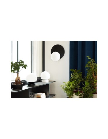 UMMO REFA B czarna lampa ścienna / kinkiet z podwyższoną szczelnością IP44 RFB120S0 - produkt 2
