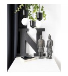Lampy wiszące - UMMO LUOTI 3L czarna potrójna lampa wisząca LUL322P0 - product 2