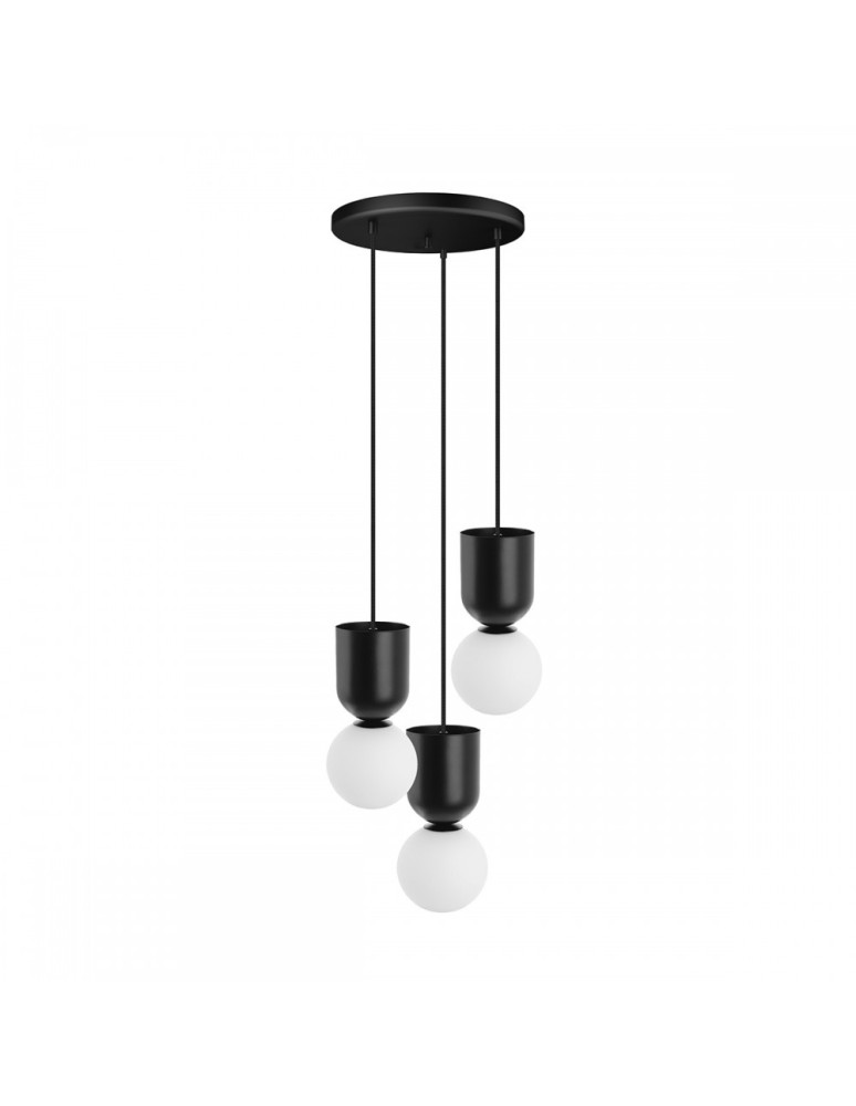UMMO LUOTI 3P czarna lampa wisząca / plafon LUP322P3