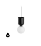 UMMO LUOTI czarna sufitowa lampa wisząca z podwyższoną szczelnością IP44 LUA122PS0 UMMO LUOTI czarna sufitowa lampa wisząca z podwyższoną szczelnością IP44 LUA122PS0