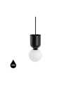 UMMO LUOTI czarna sufitowa lampa wisząca z podwyższoną szczelnością IP44 LUA122PS0 UMMO LUOTI czarna sufitowa lampa wisząca z podwyższoną szczelnością IP44 LUA122PS0