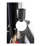 UMMO LUOTI czarna sufitowa lampa wisząca z podwyższoną szczelnością IP44 LUA122PS0 UMMO LUOTI czarna sufitowa lampa wisząca z podwyższoną szczelnością IP44 LUA122PS0
