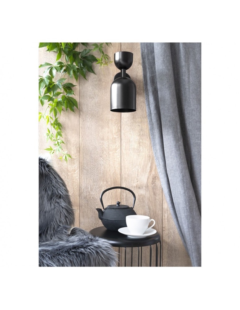 Kinkiety - UMMO SUPURU czarna lampa ścienna / kinkiet SUK12000 - product kolory-swiatla.pl 2