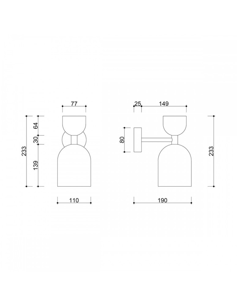 Kinkiety - UMMO SUPURU czarna lampa ścienna / kinkiet SUK12000 - product kolory-swiatla.pl 5