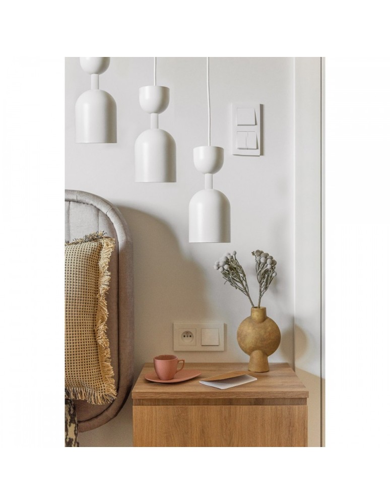 Lampy wiszące - UMMO SUPURU 3P biała lampa wisząca / plafon SUP311P3 - product kolory-swiatla.pl 2