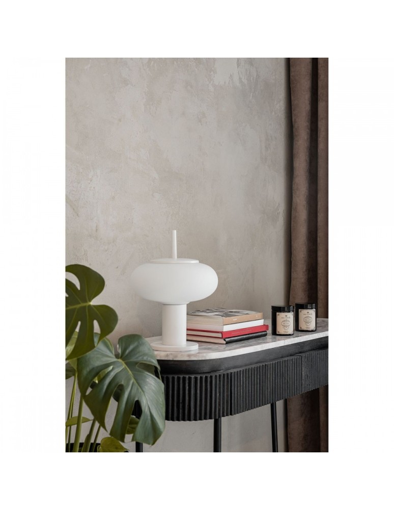 UMMO TORNI ST biała lampa stołowa TOS111P1 UMMO TORNI ST biała lampa stołowa TOS111P1